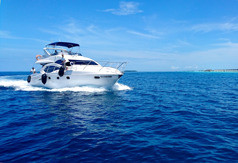 Boat at marina