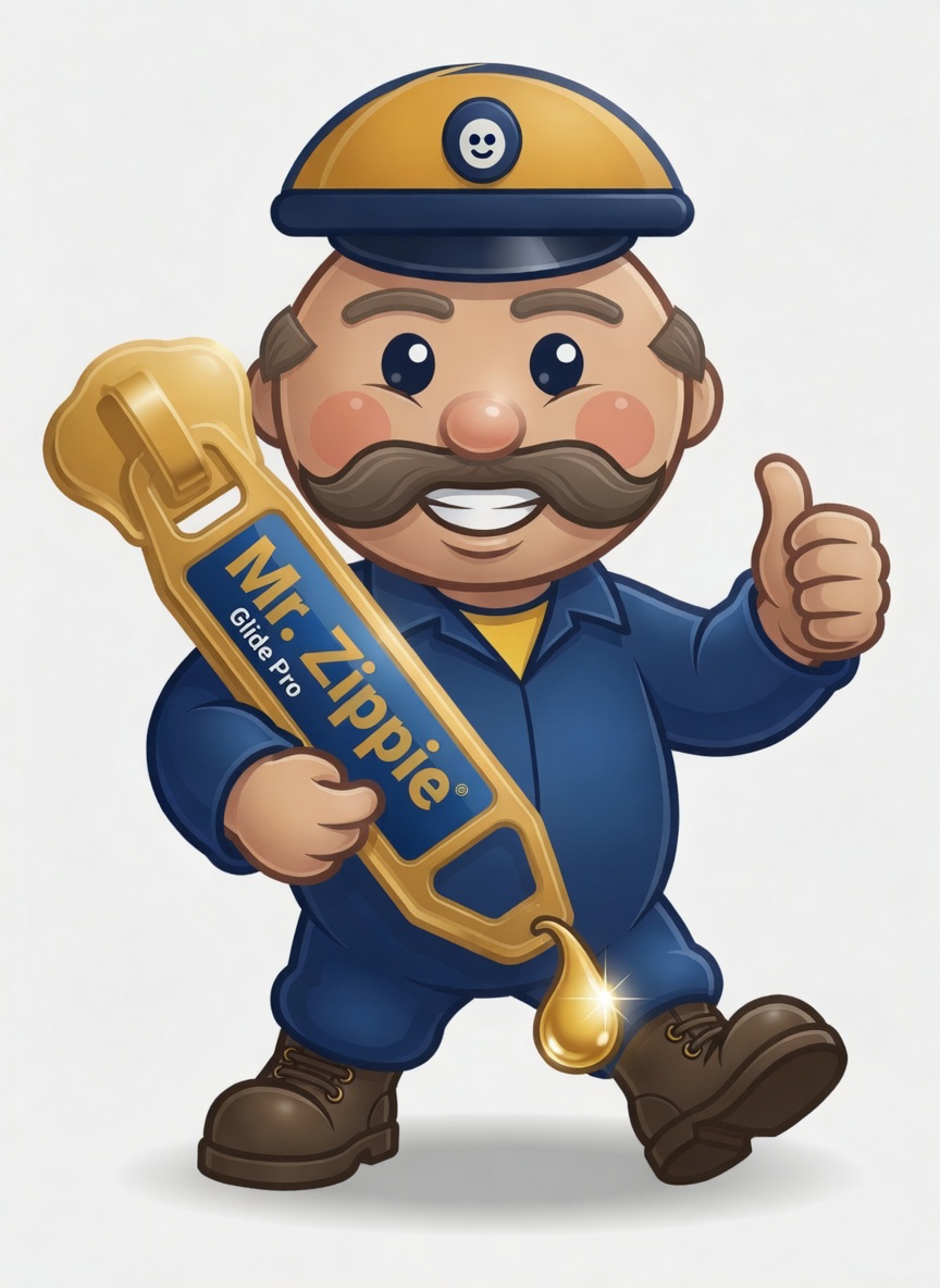 Mr. Zippie — the friendly tradesman mascot